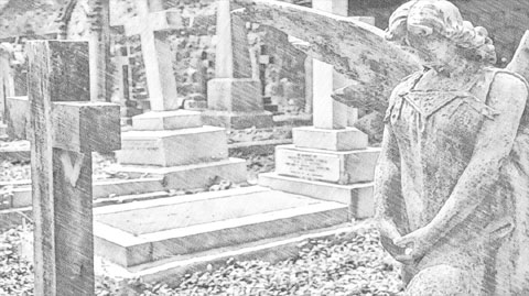 Похороны на кладбище